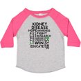 thumbnail image 3 of Inktastic Kidney Disease Awareness Walk Boys or Girls Toddler T-Shirt, 3 of 5