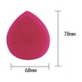 thumbnail image 5 of Soft Silicone Facial Cleansing Pad Face Exfoliator Face Scrub Face Brush Silicone Scrubby for Massage for Dry Skin, Cradle Cap and Eczema, 5 of 6