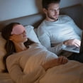 thumbnail image 4 of Getino 3D Blackout Sleep Masks for Women Men, Soft Eye Masks for Sleeping for Side Sleepers, Pink, 4 of 8