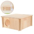 Stri Wood Hamster Hideout Hamster Rest House Guinea Pig House Small Pet