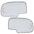 thumbnail image 2 of PIT66 Heated Mirror Glass Left & Right Side with Backing Plate LED Turn Signal Light Fit for 03-06 Chevy Avalanche Silverado Suburban Tahoe Sierra Yukon Cadillac, 2 of 9