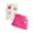 C-Hot Pink83, variant on DHFJKG Toddler Baby Girl Outfits Sleeveless Ruffle T Shirt Tops Floral Pearls Appliques Skorts 2 Piece Versatile Outfit