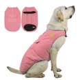 thumbnail image 1 of leyfeng Doble cara puede usar ropa para perros otoño e invierno cálido abrigo de algodón reflectante para perros grandes impermeable, 1 of 6