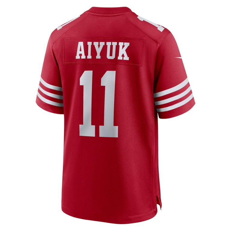 Men's Nike Brandon Aiyuk Scarlet San Francisco 49ers Super Bowl