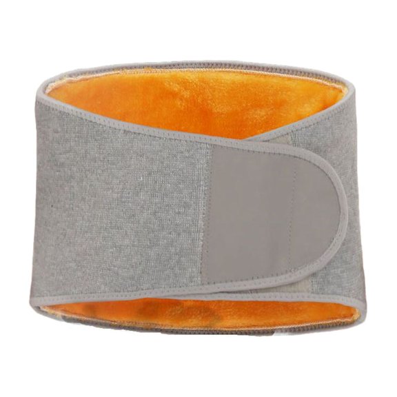 Eigraketly Cinturón de cintura cálido para invierno, dispositivo de felpa térmica ajustable, transpirable, respetuoso con la piel, calentador Ropa Deportiva, Zapatos