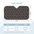 thumbnail image 3 of Bingfone Funny Chicken Car Windshield Sunshade,Sun Foldable Sun Shield Sun Visor for Car - Medium, 3 of 8