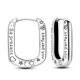 thumbnail image 1 of Pendientes De Plata De Ley 925 Circón De Flor De Corazón Circular Para Hacer Joyas Mujeres Boda Fiesta 2022 Nuevo, 1 of 4
