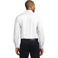 thumbnail image 3 of Port Authority Long Sleeve Easy Care Shirt, White 2XL, 3 of 4