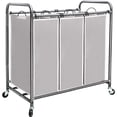 thumbnail image 1 of Clasificador de ropa Storage Maniac de 3 secciones con 3 bolsas extraíbles, 1 of 7