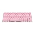 thumbnail image 1 of Ajazz AK33 Clavier Mécanique Filaire USB à 82 Touches Monochrome avec Rétroéclairage Blanc pour Jeux et Bureau, Rose, avec Interrupteurs Rouges, 1 of 8
