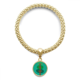 thumbnail image 1 of strong tree Farins cartoon en bracelet Pendentif Rond Chaîne de Bijoux, 1 of 3