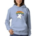 thumbnail image 1 of Live With Pride Polar Bear. Hoodie Women -Smartprints Designs, Female Large, 1 of 4