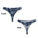 thumbnail image 3 of Balery Sailing Cruises Nautical Tangas de Algodón para Mujer con Estampado – Ropa Interior Sexy, Transpirable, G-string-Medium, 3 of 6