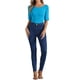 thumbnail image 2 of INSPIRE CHIC Camisetas de Cuello Barco para Mujeres, de Manga Corta, Ajustadas, Suaves, T-Shirt XL Azul Lago, 2 of 6