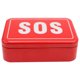 thumbnail image 1 of GOOHOCHY Herramienta de emergencia para exteriores SOS, incluye sierras de alambre, brújula plegable, alicates multiusos con linterna, silbato iniciador de fuego y caja de almacenamiento (roja), 1 of 8