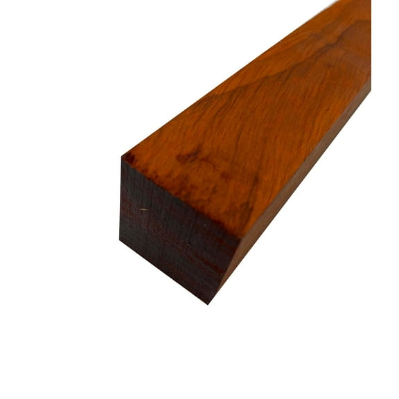African Padauk Turning Wood Blanks 1" x 1" x 6" (1 Piece) - Enhance Your Woodworking Skills with Exquisite Wood Turning Blanks
