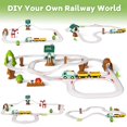 thumbnail image 4 of Set de vías de tren eléctricas iPlay iLearn Forest Adventure 62 piezas, 4 of 7