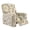 Beige Floral Patchwork Print, variant on HELLHERO Soft 4 Pieces Recliner Slipcover for Kids, Polyester Spandex Blend Brushed Recliner Slipcovers for Home, Western Desert Pattern