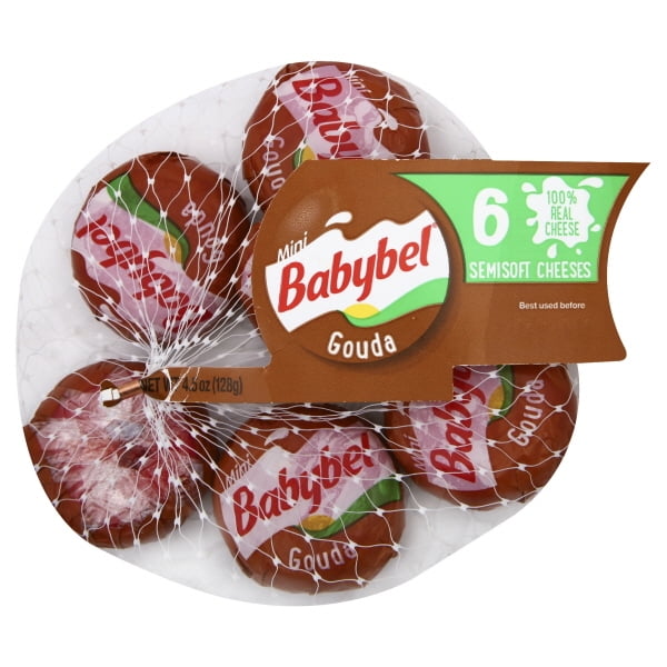 Babybel Semsoft Cheeses Gouda 6 CT