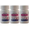 Diphenhydramine 25 mg Generic Benadryl Allergy Medicine and Antihistamine 100 Minitabs per Bottle PACK of 3