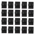 thumbnail image 1 of Shisuyan Cable Clip Black 100Set 0.8x0.6in, 1 of 8