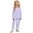 AA-#Light Purple911, variant on WOYY Girls Plaid Pajamas Snug Fit Long Sleeve Top Pants Sleepwear Loungewear, Sizes 2-10