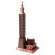 thumbnail image 1 of unbranded Arquitectónica Taibei 101 En Metal Marrón Oscuro Adorno De Escritorio Estilo Europeo, 1 of 8