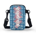 thumbnail image 2 of HELLHERO Axolotl Badminton Women Crossbody Bag Polyester with Shoulder Strap Crossbody Sling Bag for Outdoor Travel Daily Use, 2 of 7