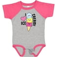 thumbnail image 3 of Inktastic I Love Ice Cream with Cute Ice Cream Cone Boys or Girls Baby Bodysuit, 3 of 5