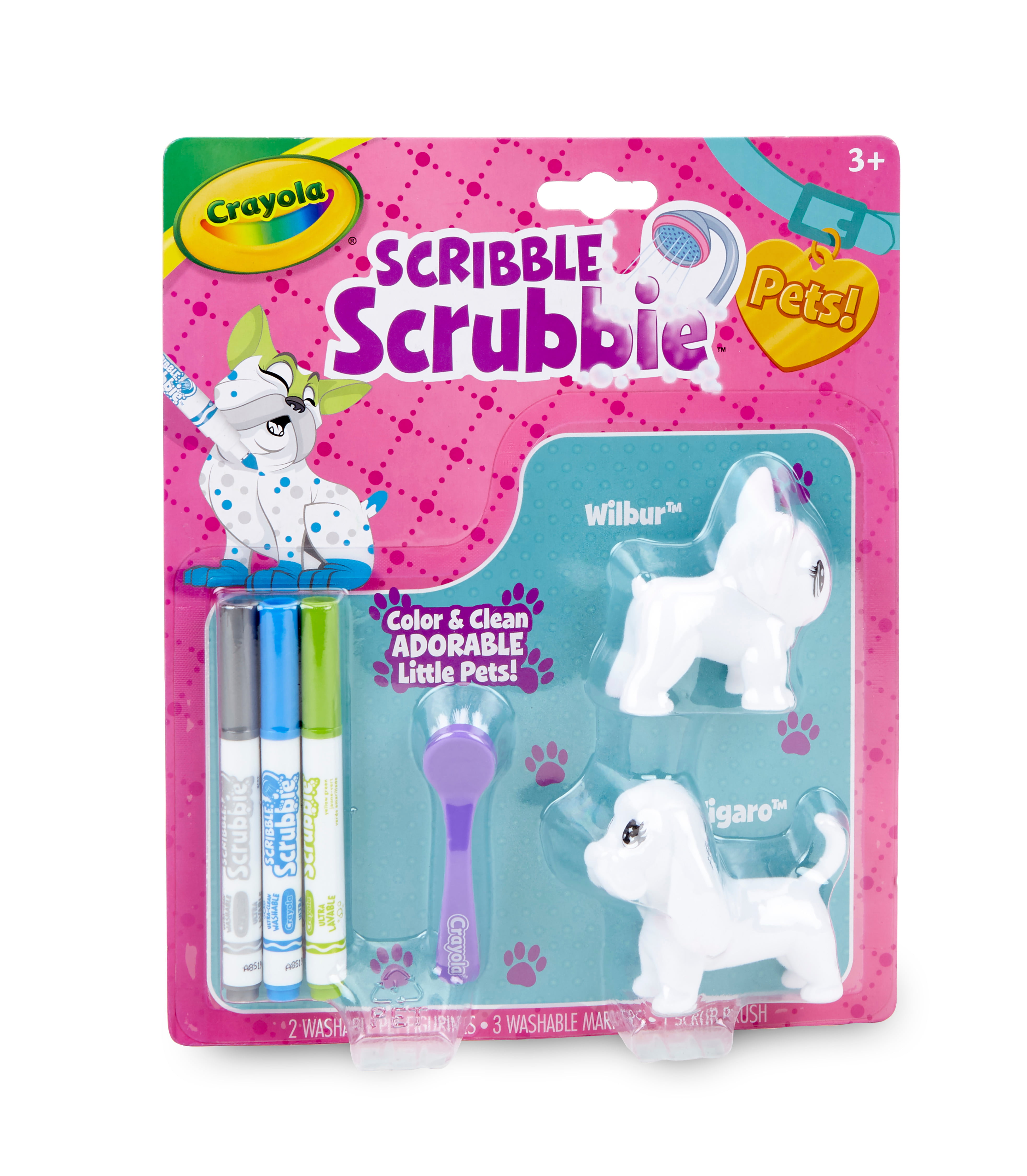 Crayola® Scribble Scrubbie™ Pets!, Dog & Cat