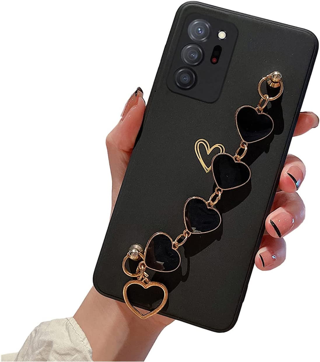 YAMCCCSE Case For Xiaomi Redmi Note 14 Pro Plus 5G Case With Lanyard Band - Bling Glitter Quicksand Liquid Sparkle Transparent Soft Silicone Gel TPU Bumper Shockproof Protective Cover Case