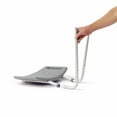 thumbnail image 2 of Medline Bariatric Shower and Bathtub Chair Transfer Bench, Sturdy, 500 lb Weight Capacity, Aluminum, Gray, 2 of 5