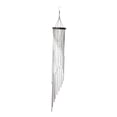 thumbnail image 1 of Campanas de viento de 91 cm para jardín y exterior, con 18 tubos de aluminio para colgar en la pared. plata, 1 of 9