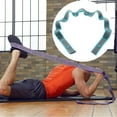 thumbnail image 4 of koolsoo Sangle de Yoga Sangles Extensibles pour Exercice Physique à Multiples Boucles Bande d'Étirement pour 9 Boucles Bleu, 4 of 9