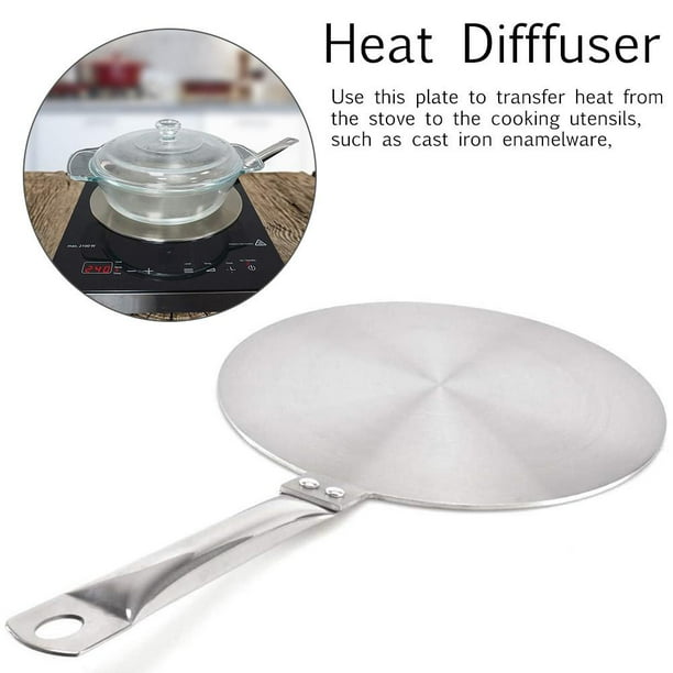 Heat Diffuser Stainless Steel Induction Plate For Electric Gas Stove Glass Cooktop Cooking Adapter Hob Ring Com - Cast Iron Glass Cooktop Diffuser Heat Diffuser Stainless Steel Induction Plate For Electric Gas Stove Glass Cooktop Cooking Adapter Hob Ring Com - Cast Iron Glass Cooktop Diffuser