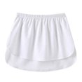 thumbnail image 1 of Adjustable Layering Fake Tops Lower Sweep  Half-Length A Version Clothing Match Lower Skirt Hem, 1 of 7