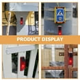 thumbnail image 4 of 2pcs Solar Warning Light Garden Fence Solar Caution Lamps Warning Lamps for Yard, 4 of 5