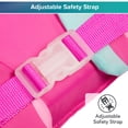 thumbnail image 2 of Aqua SwimSchool 2-in-1 Tot Grow-with-Me Swim Training Vest, Pink, 2 of 8