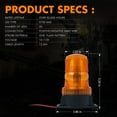 thumbnail image 4 of 3X Forklift 30 LED Beacon Light Strobe Lamp Hazard Emergency Flashing Warning Amber, 4 of 7