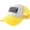 Yellow, variant on I'm Not Flirting I'm Just Hot and Like to Talk Trucker Hat,Trendy Mens Hats Mesh Back,Snapback Cap,Black