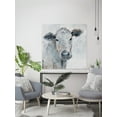 thumbnail image 6 of Marmont Hill Sweet Cow Face Canvas Wall Art, 6 of 7