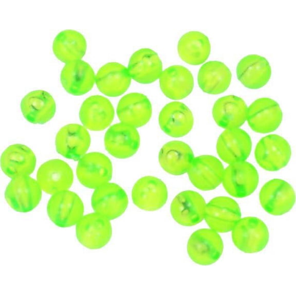 Sea Striker Round Plastic Beads, 8mm, 1000pk, Chartreuse