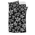 thumbnail image 1 of Juego de cama Al04 con estampado de amarilis, 1 of 5
