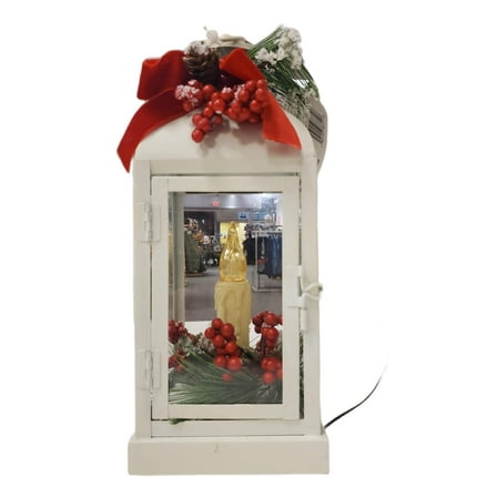 Ashland LED White Candle Lantern for Home Decor