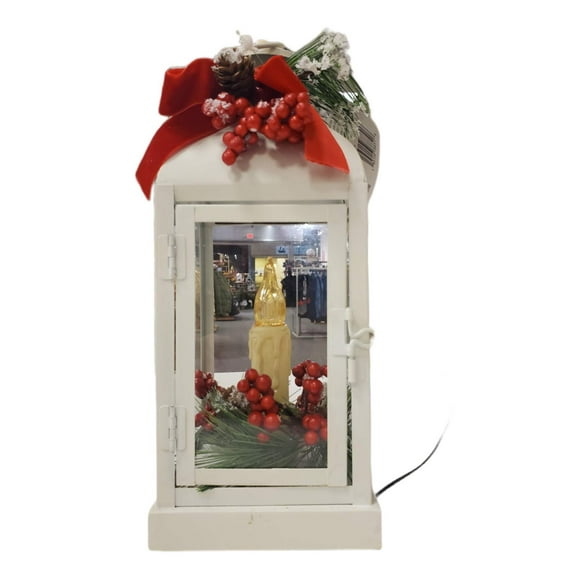 Ashland LED White Candle Lantern for Home Decor