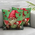 thumbnail image 3 of Summer Pillow Covers  Red Green Watermelon Gnome Pillows Decorative Throw Pillows Summer Decorations Seasonal Farmhouse Decor Cushion Case for Sofa Couch, 3 of 5