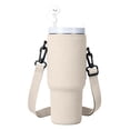thumbnail image 4 of BUTOMKY for Stanley Cup 40oz Water Bottle Holder with Strap - Insulated Neoprene Crossbody Bag with Phone Pocket, Adjustable Shoulder & Handheld Straps for Women/Girls, 4 of 8