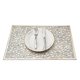 thumbnail image 2 of Dining Table Mats, Table Mats, Kitchen Table Mats, Set Of 4 Silver, 2 of 5