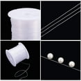 thumbnail image 3 of 0.5mm Clear Fishing Line Invisible Nylon Thread Jewelry String Wire Beading Cords String for Christmas Party Decor Seed Beads Jewelry Bracelet Making 20 Yards, 3 of 9