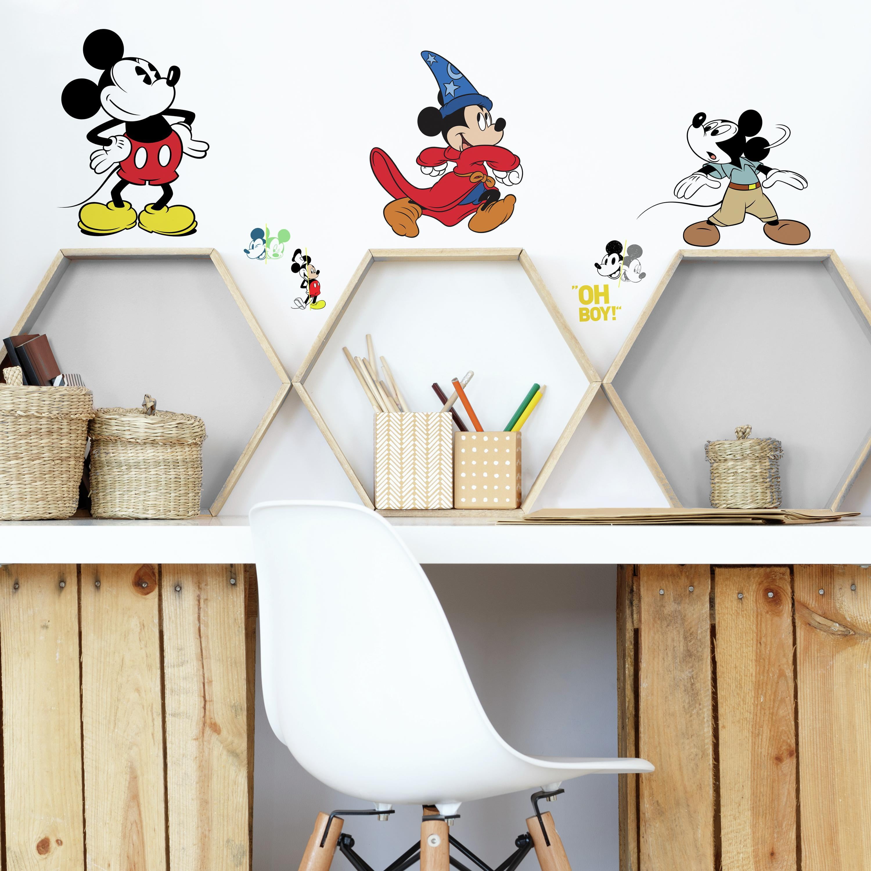 Mickey Mouse The True Original 90Th Anniversary Peel and Stick Wall